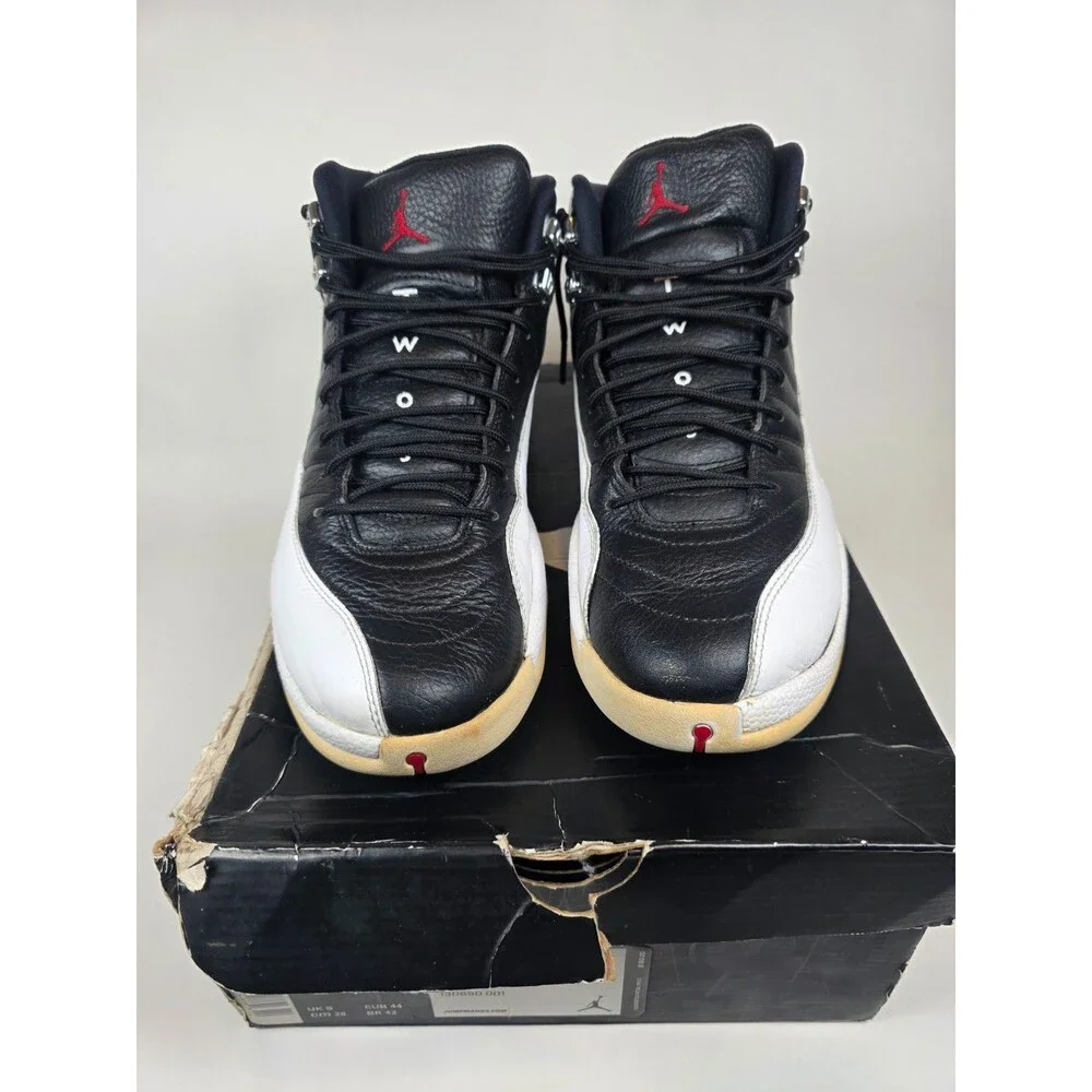 Air Jordan 12 Retro Playoffs  2012 130609-001 Men's Size 10 Used